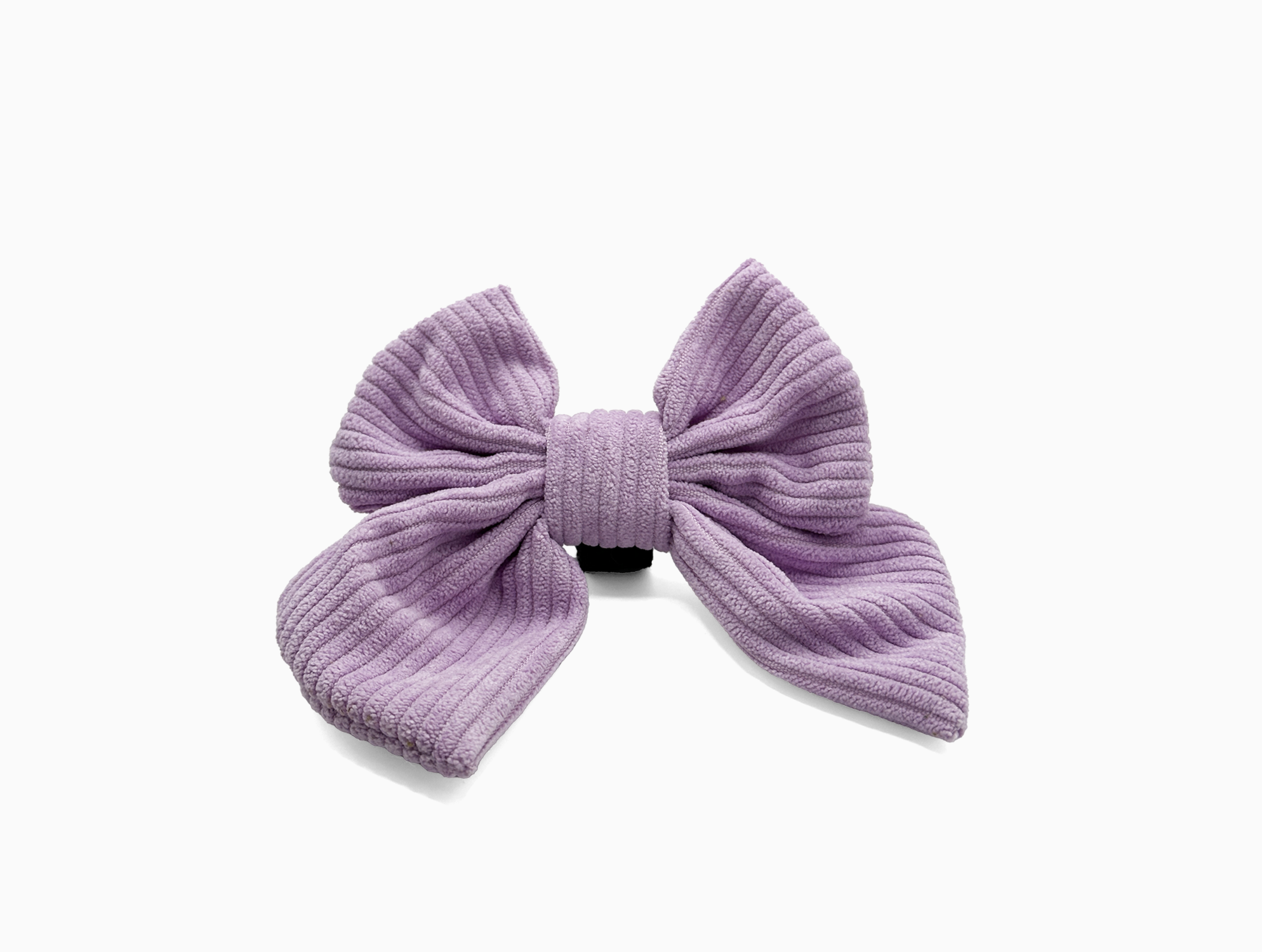 Rib bow tie - Lila